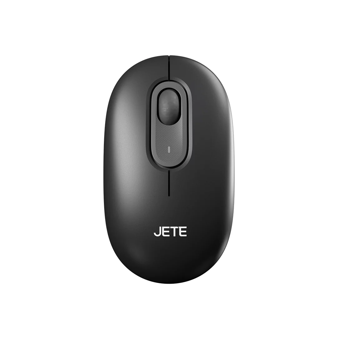 JETE MS202 Mouse Wireless Rechargerable 1200DPI (Black)