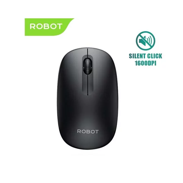 ROBOT M260 Wireless Mouse (Black)