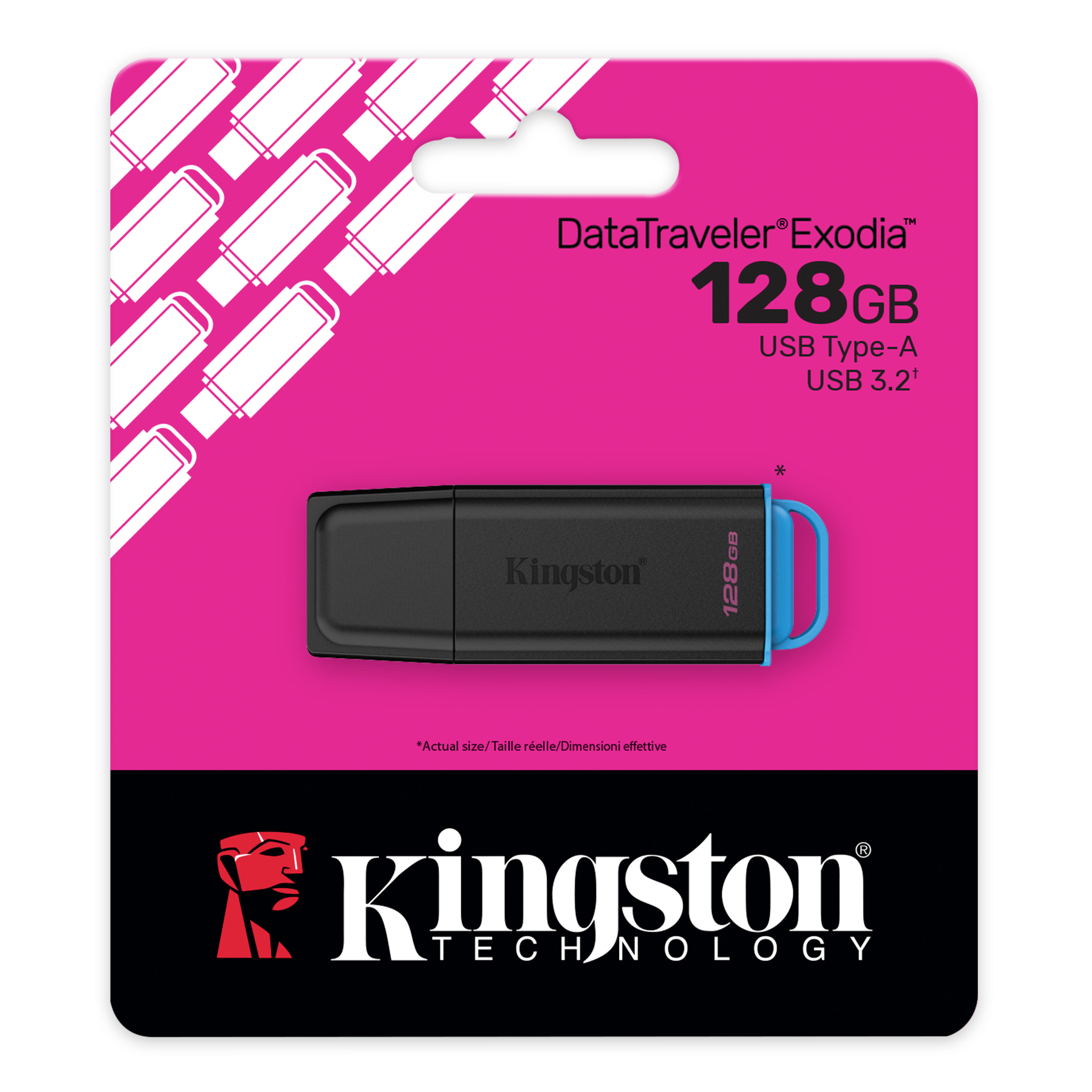 Kingston DataTraveler Exodia G2 USB 3.2 Flash Drive 128GB