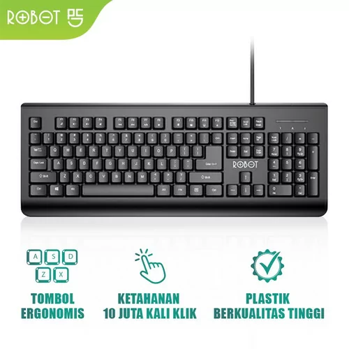 Robot Rk20 Mini Office Wired Keyboard