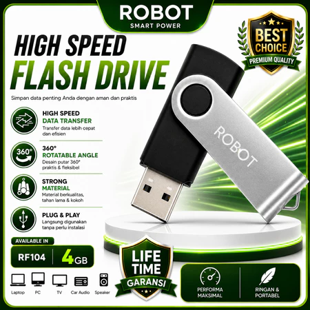 ROBOT RF-104 Flash Drive 4GBGB ROTARI
