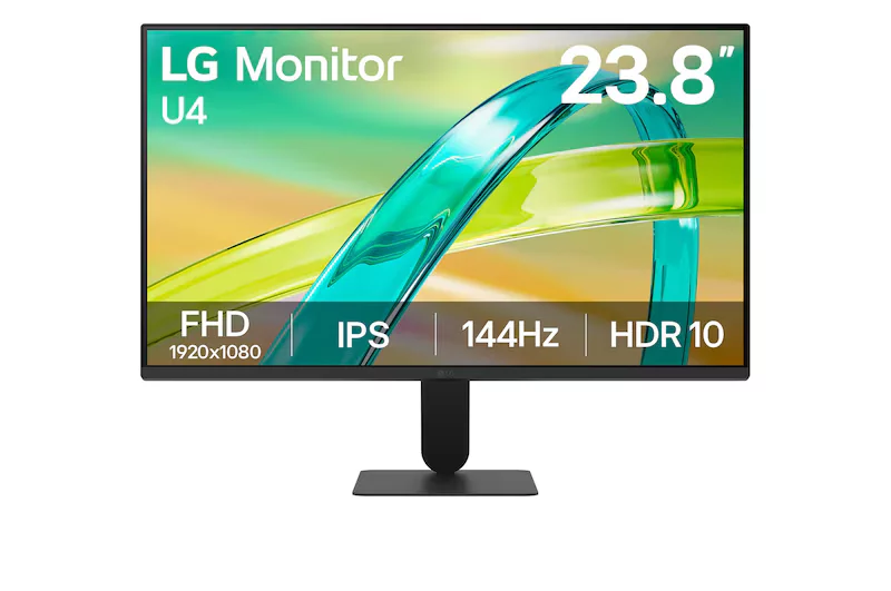 LG 24U411B-B 23.8" Full HD 144Hz 1ms IPS Monitor