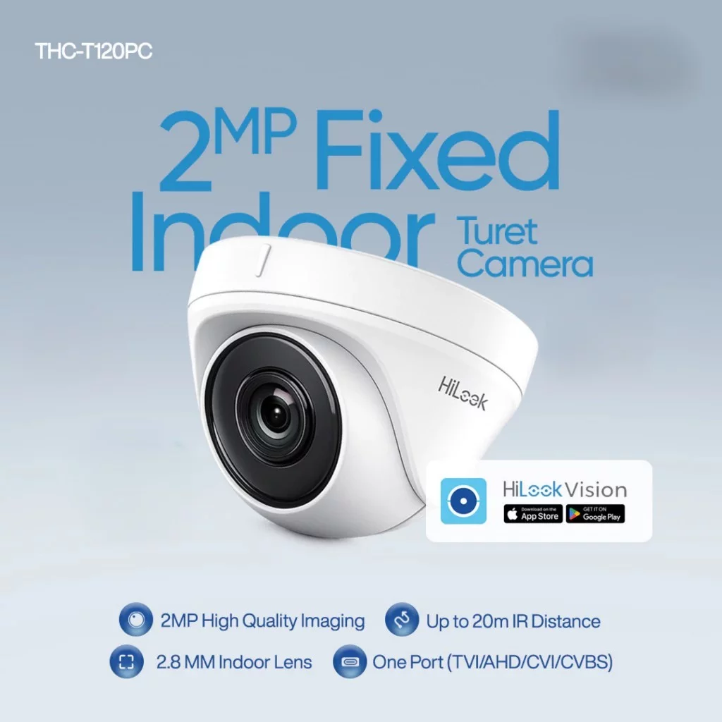 HiLook THC-T120-PC (2.8MM) Camera Analog Indoor 1080P