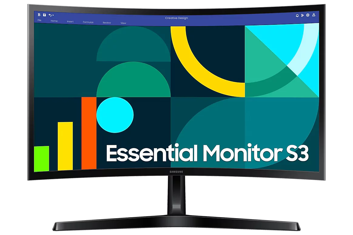 Samsung LS24D366GAEXXD 24" S36GD Full HD 100Hz Curved Monitor