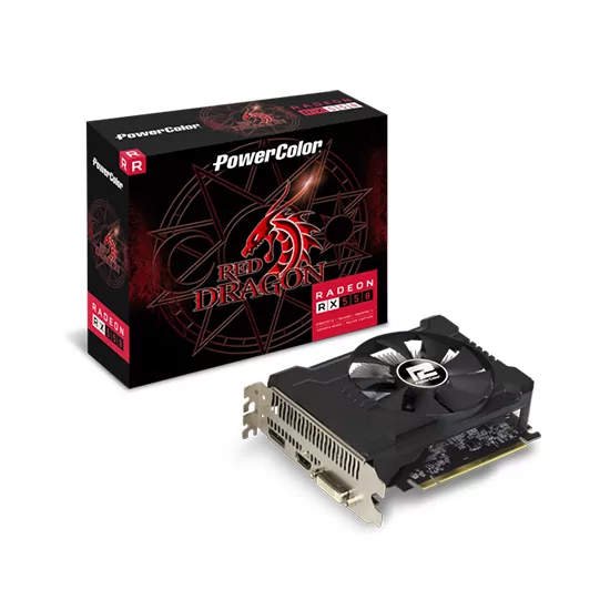 PowerColor Red Dragon Radeonâ„¢ RX 550 4GB GDDR5