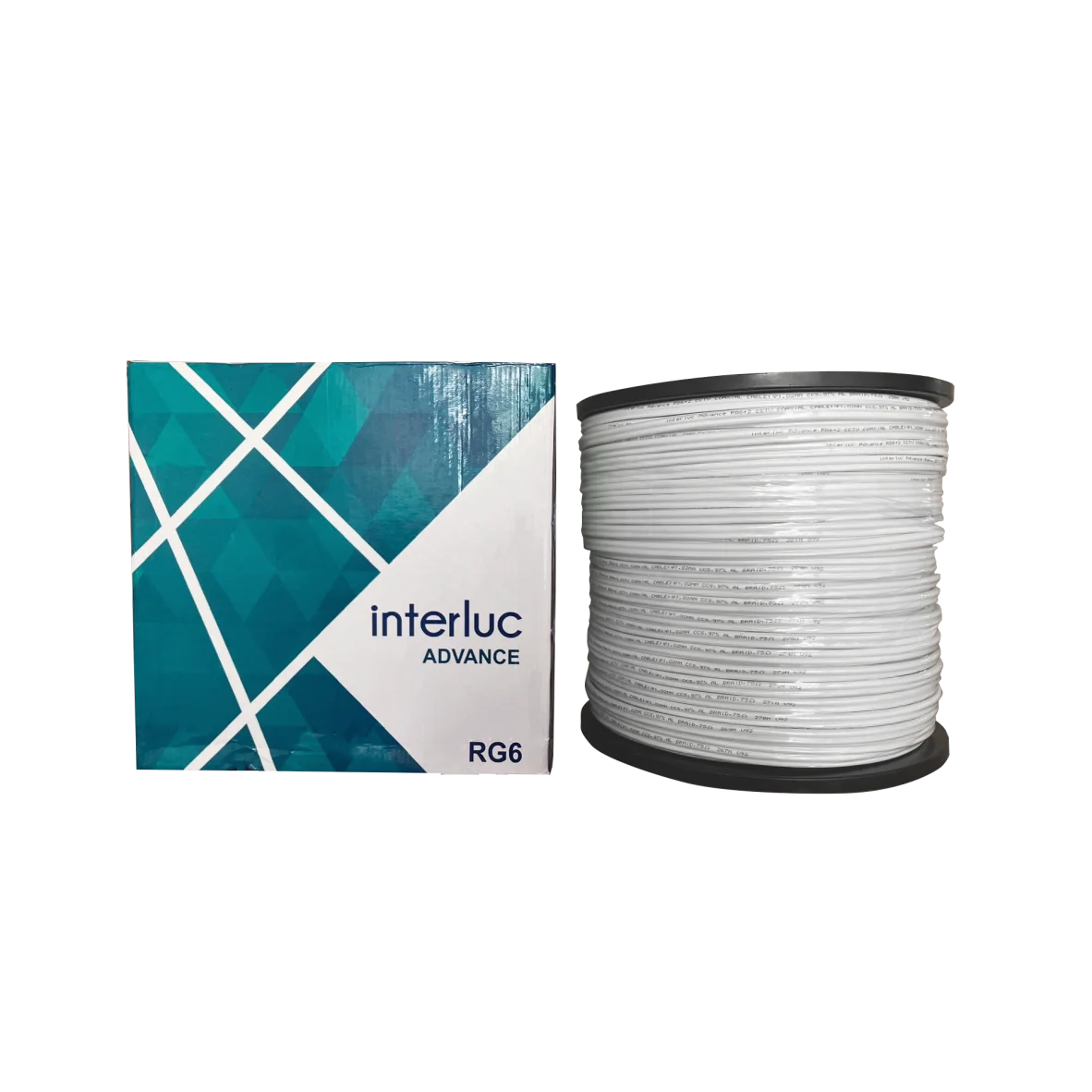 Interluc RG6+2 Advance (300m) Coaxial Cctv Cables