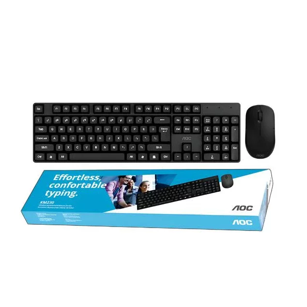 AOC KM230 Keyboard Mouse Silent Wireless Combo
