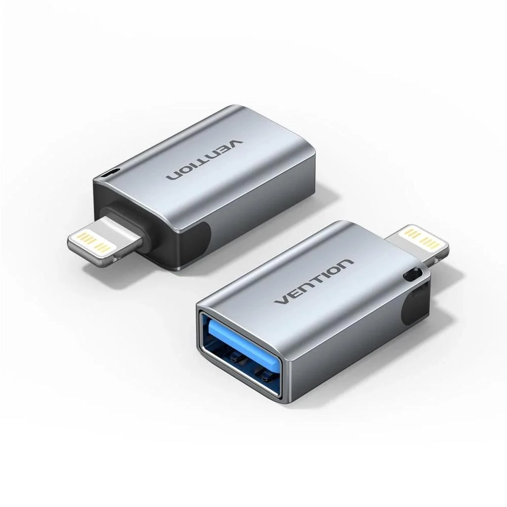 VENTION CUCH0 Adapter OTG USB A Female to Lightning Male 480Mbps