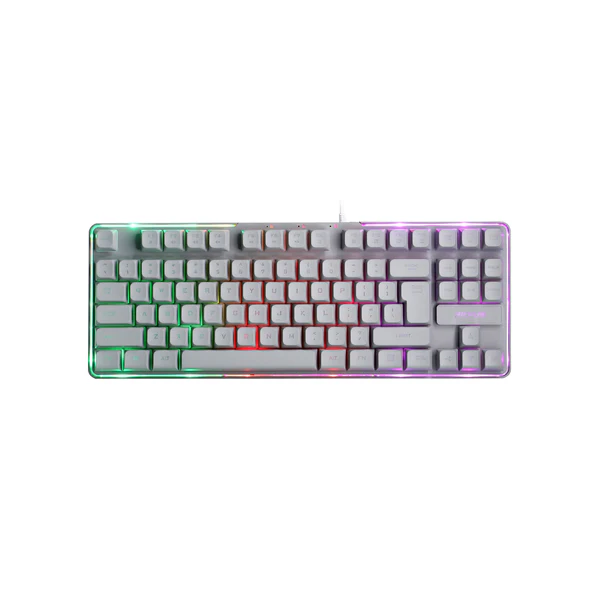 Rexus K9L Keyboard Gaming Membrane Battlefire RGB Backlight Grey