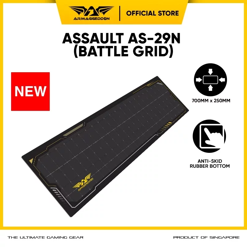 Armaggeddon Assault AS-29N (Battle Grid) Extended Mouse Pad