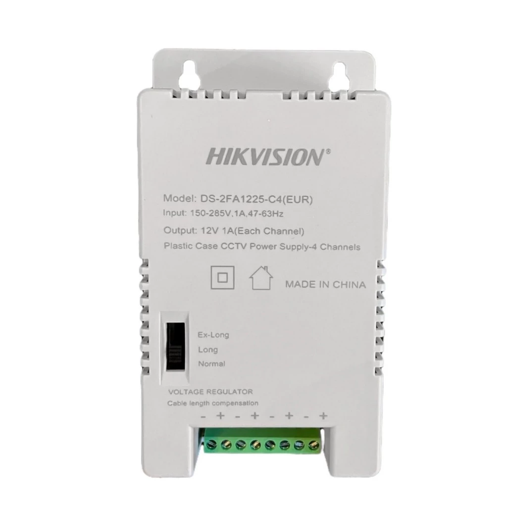 HIKVISION DS-2FA1225-C4 Adaptor Power Supply Cctv 4 Channel