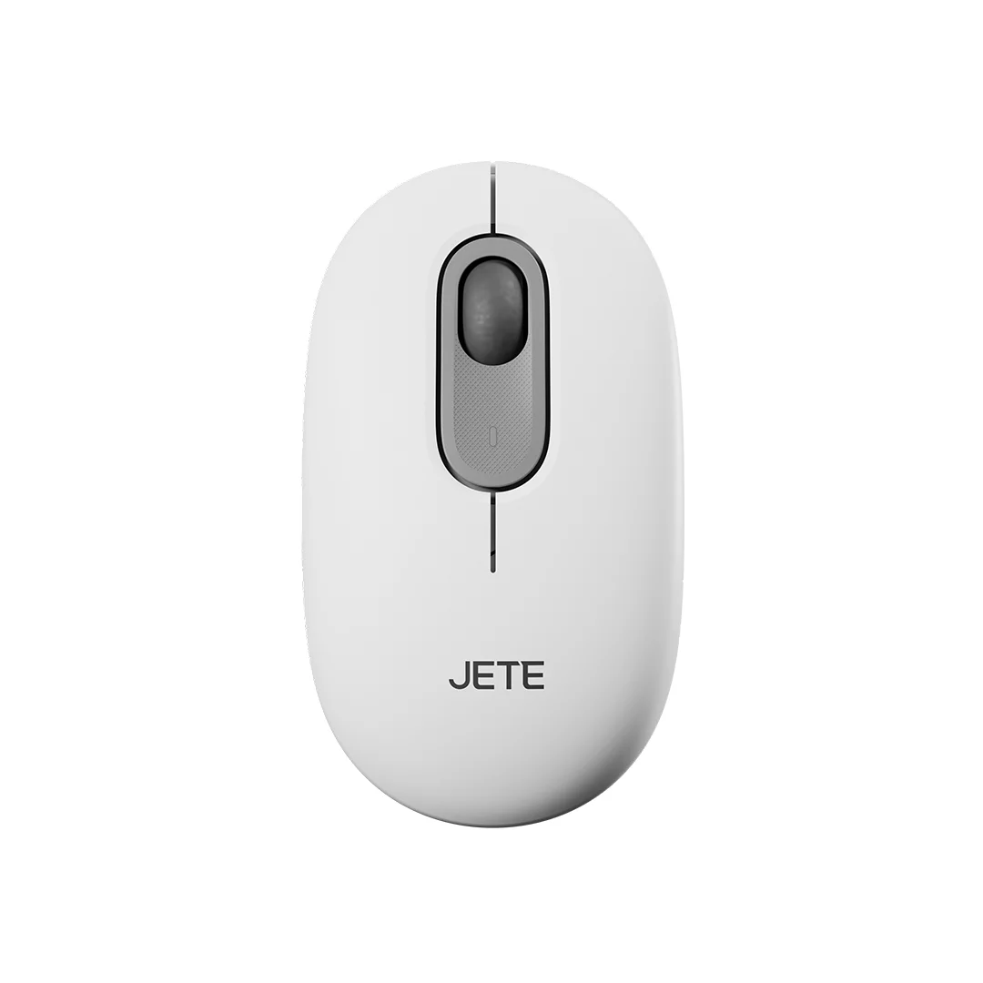 JETE MS202 Mouse Wireless Rechargerable 1200DPI (White)