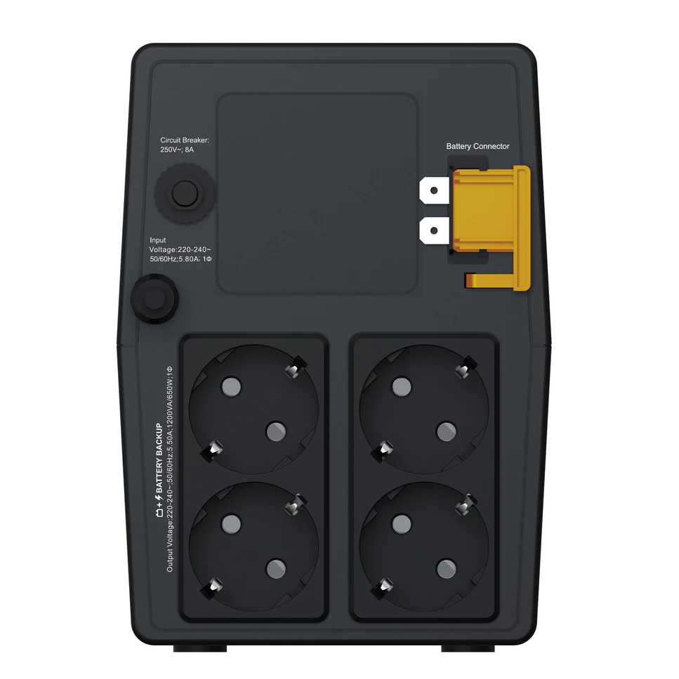 APC BVG1200I-GR | 1200VA / 650W Tower AVR Easy UPS image 2