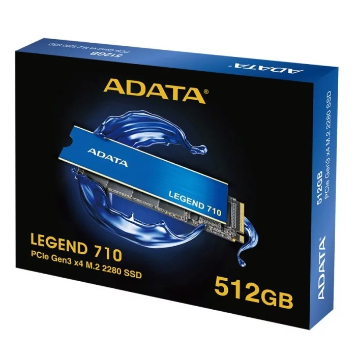 ADATA LEGEND 710 PCIe Gen3 x4 M.2 2280 NVMe SSD 512GB