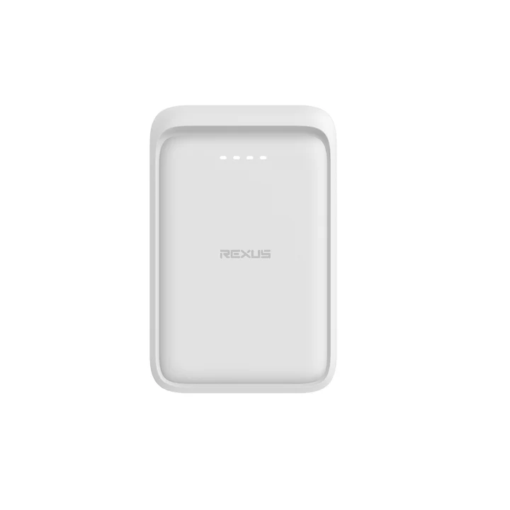 Rexus PBW-20 5000mAh Power Bank (White)